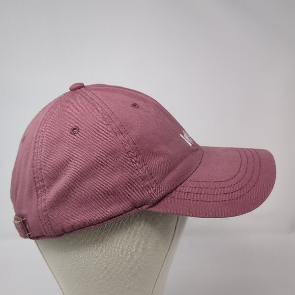 Wine Slideback Baseball Cap Red One Size Adjustable Embroidered State Of Mine - Picture 4 of 8